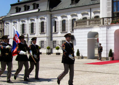 Honor guard of president