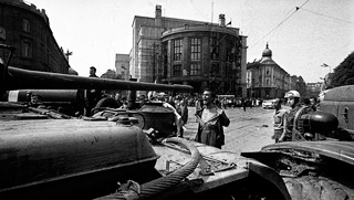 soviet tanks in Bratislava in 1967